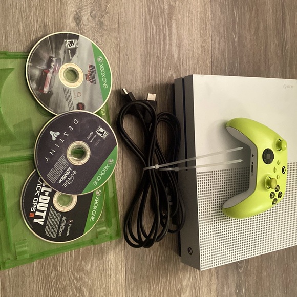 Video Games & Consoles Xbox One S Come With Controller Games And Hdmi